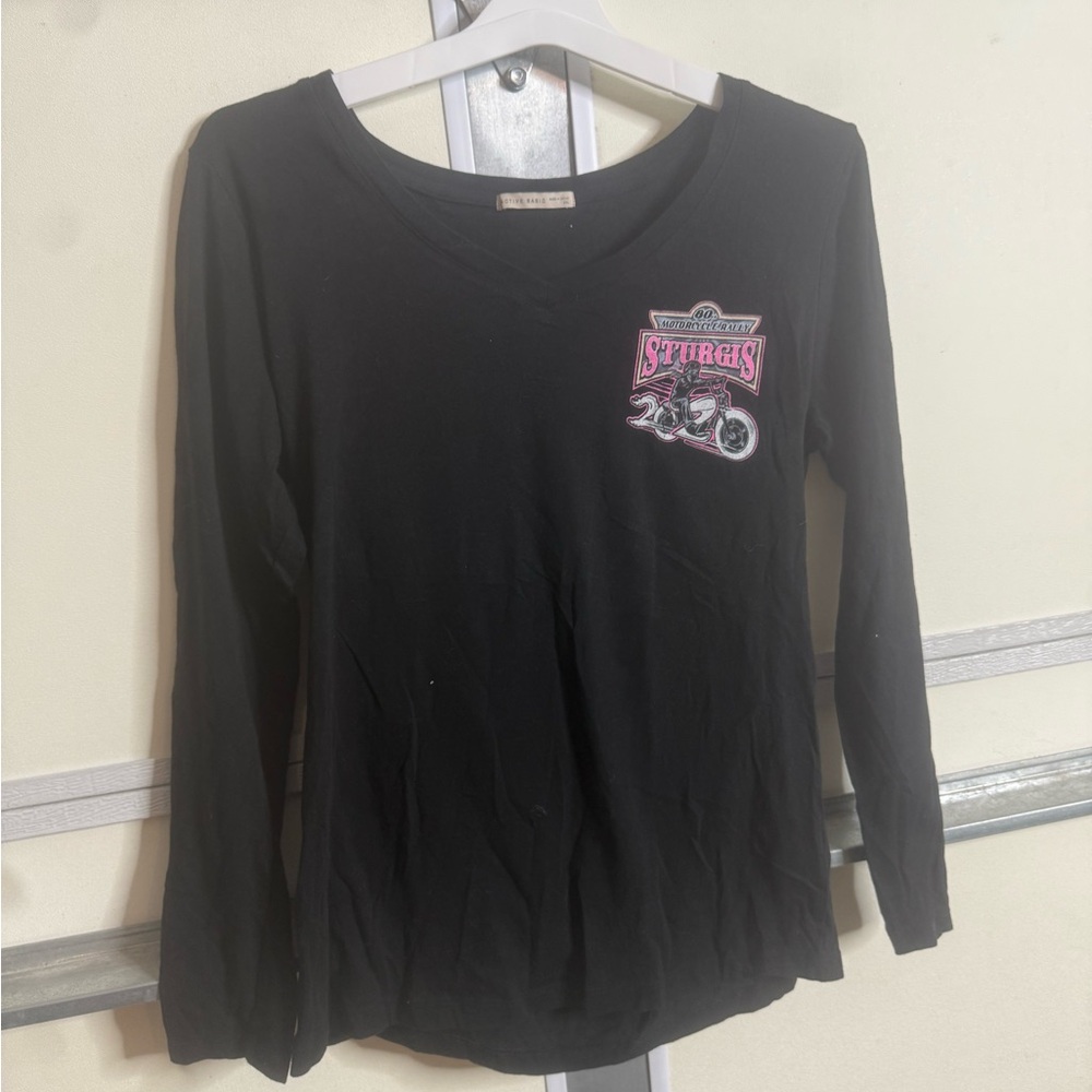 Active Basic Charcoal Long Sleeve Tee - image 1